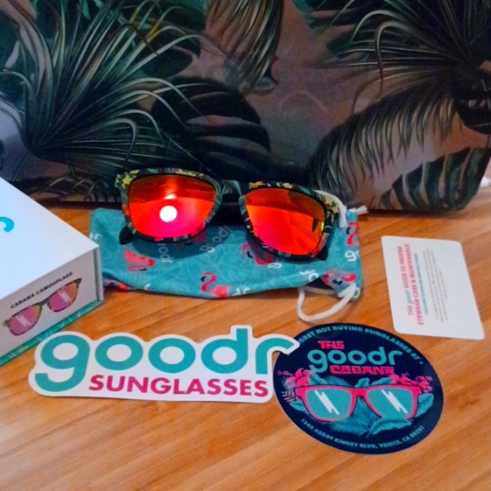 Goodr Camouflage Cabana- NEW Limited Edition- Polarized 🌺🌺🌺